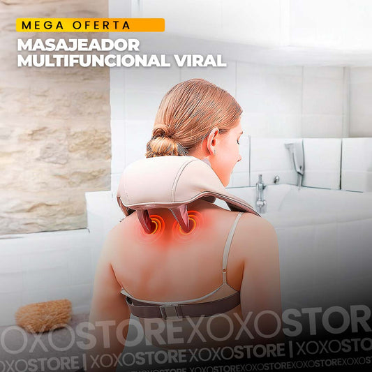 Masajeador cervical  multifuncional viral