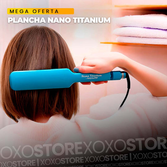 PLANCHA NANO TITANIUM PLACA ANCHA