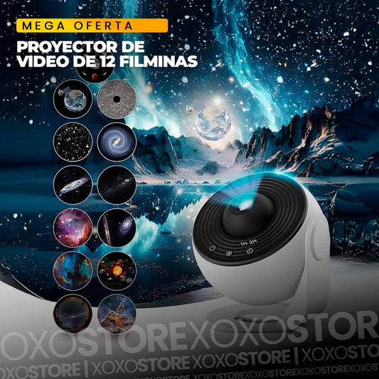 Proyector de 12 filminas de GALAXIA