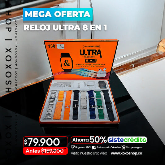 Reloj 8 en 1 ultra