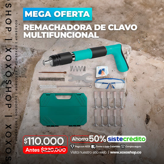 Remachadora para clavos