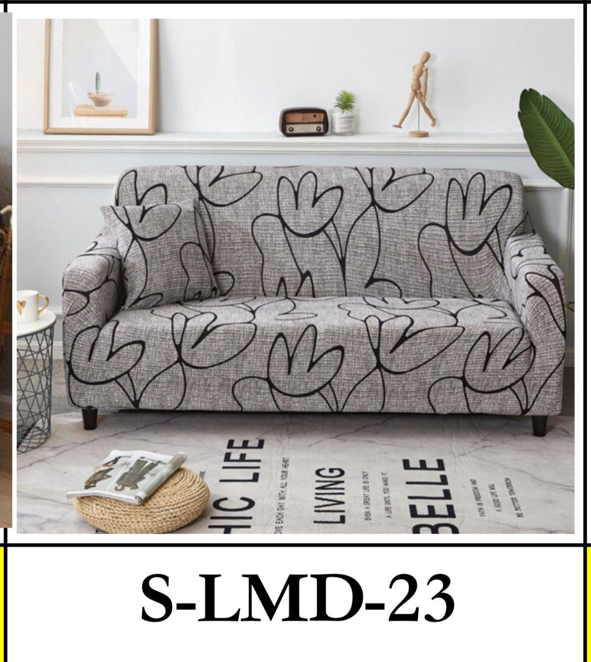 Forro para sofá de 3 puestos