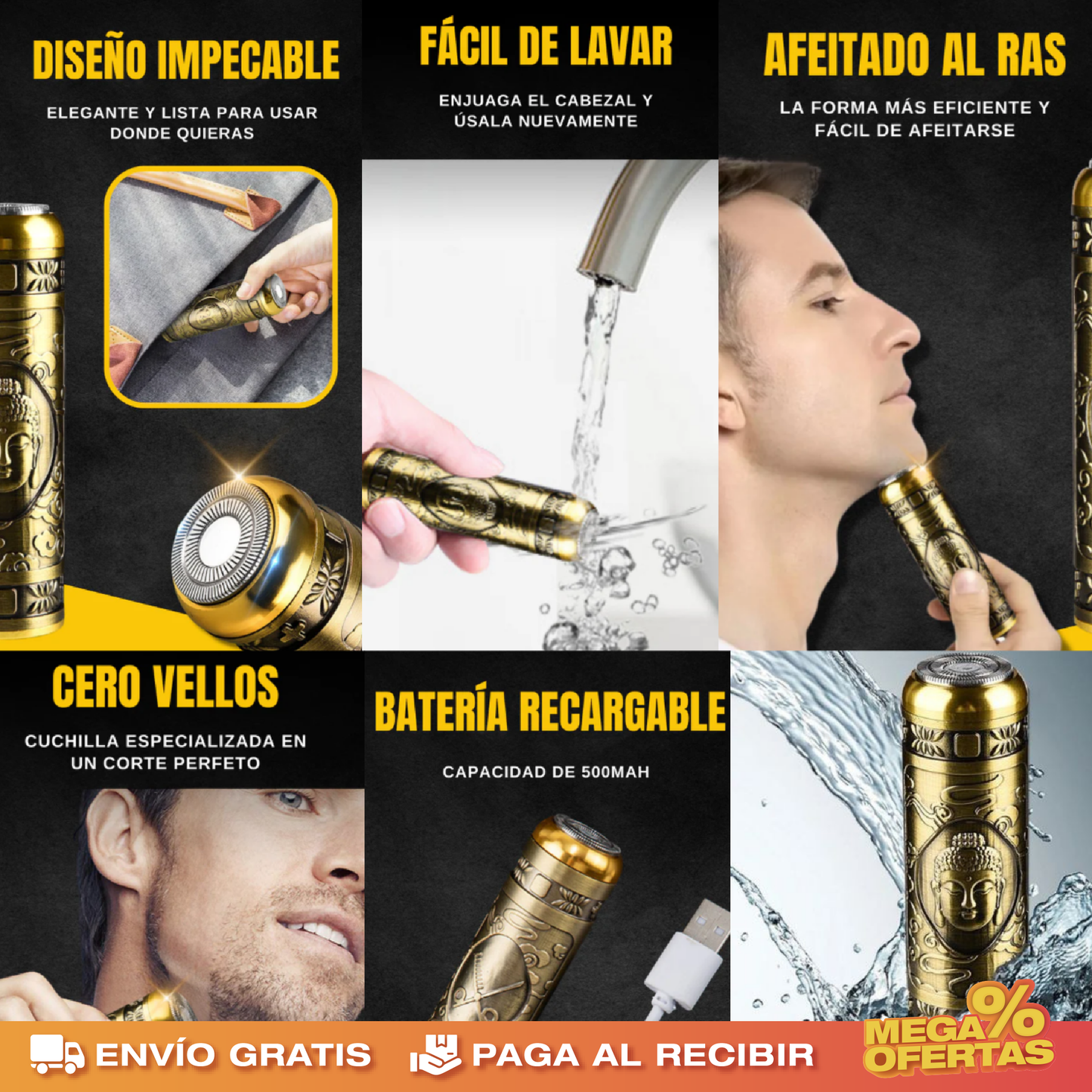 PROMO 2X1 AFEITADORA PROFESIONAL VERSIÓN BUDA