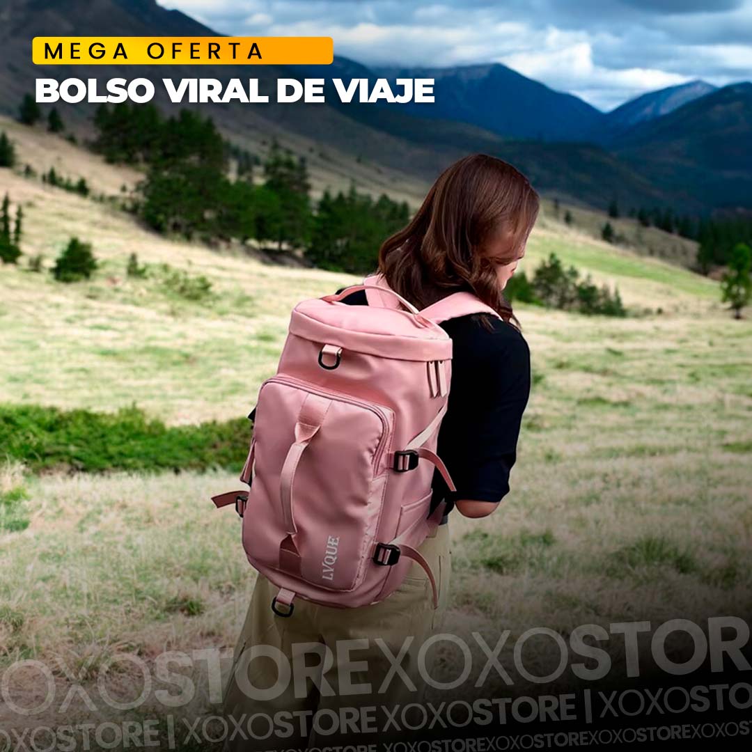 Morral multifuncional ideal para viajes