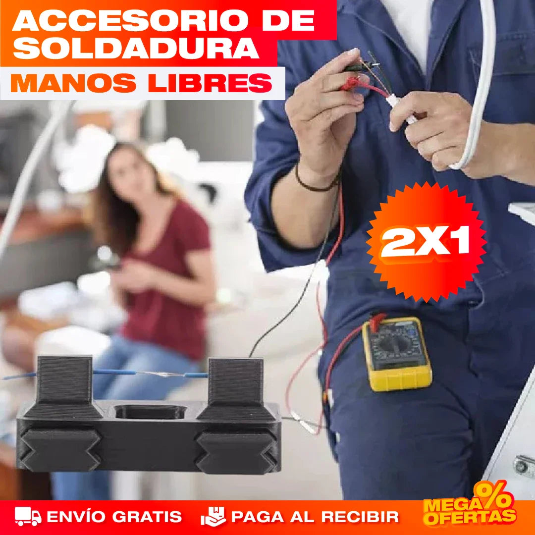 PROMO 2X1 ESTACIÓN ACCESORIO SOLDADURA MANOS LIBRES